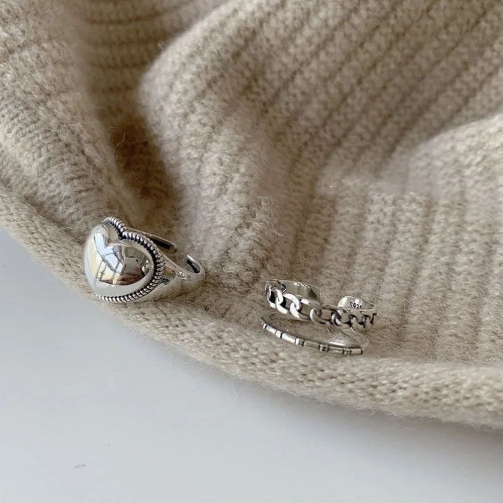COPY - *NEW 925 Sterling Silver Open Adjustable Ring